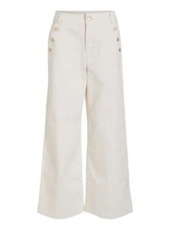 Pantalon Vila Emma Blanc Pour Femme