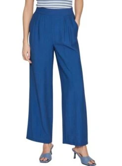 Pantalon Vila Jana Bleu Pour Femme