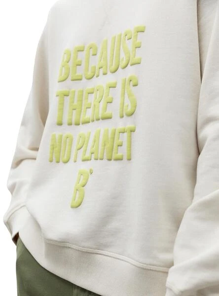 Sweat Ecoalf Éfeso Blanc Pour Femme – Image 3