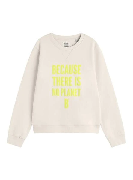 Sweat Ecoalf Éfeso Blanc Pour Femme – Image 5