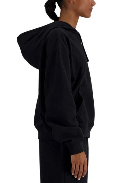 Sweat à Capuche New Balance Terry Noir Pour Femme – Image 3