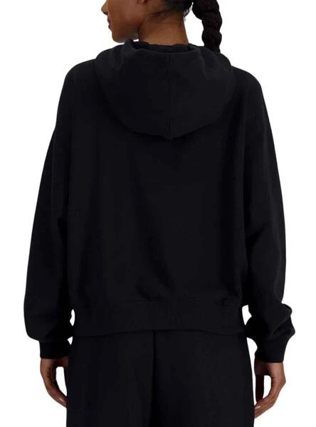 Sweat à Capuche New Balance Terry Noir Pour Femme – Image 4