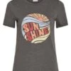 T-shirt Vila Visunshine Gris Foncé Pour Femme