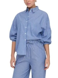 Chemise Only Larja Bleue Pour Femme